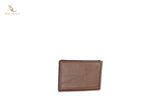 Pure Cow Leather Mini Wallet Plus Card Holder With Magnetic Button For Men