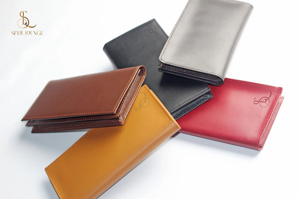 Handcrafted Long Wallet/Clutch In Pure Leather With 1 Year Guarantee