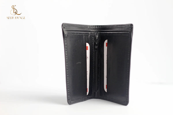 Pure Cow Leather Book Style Wallet With 1 Year Guarantee