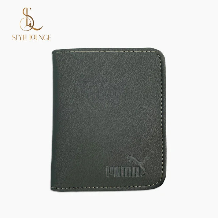 Pure Synthetic Leather Puma Wallets For Men