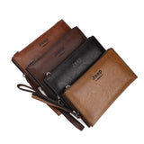 Versatile Zip Long PU Leather Wallet - Soft, Stylish, Comfortable