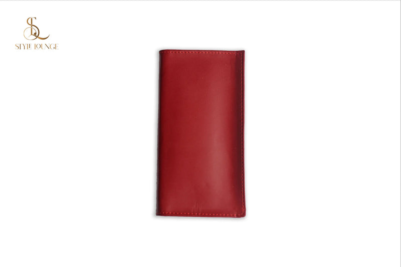 Handcrafted Long Wallet/Clutch In Pure Leather With 1 Year Guarantee