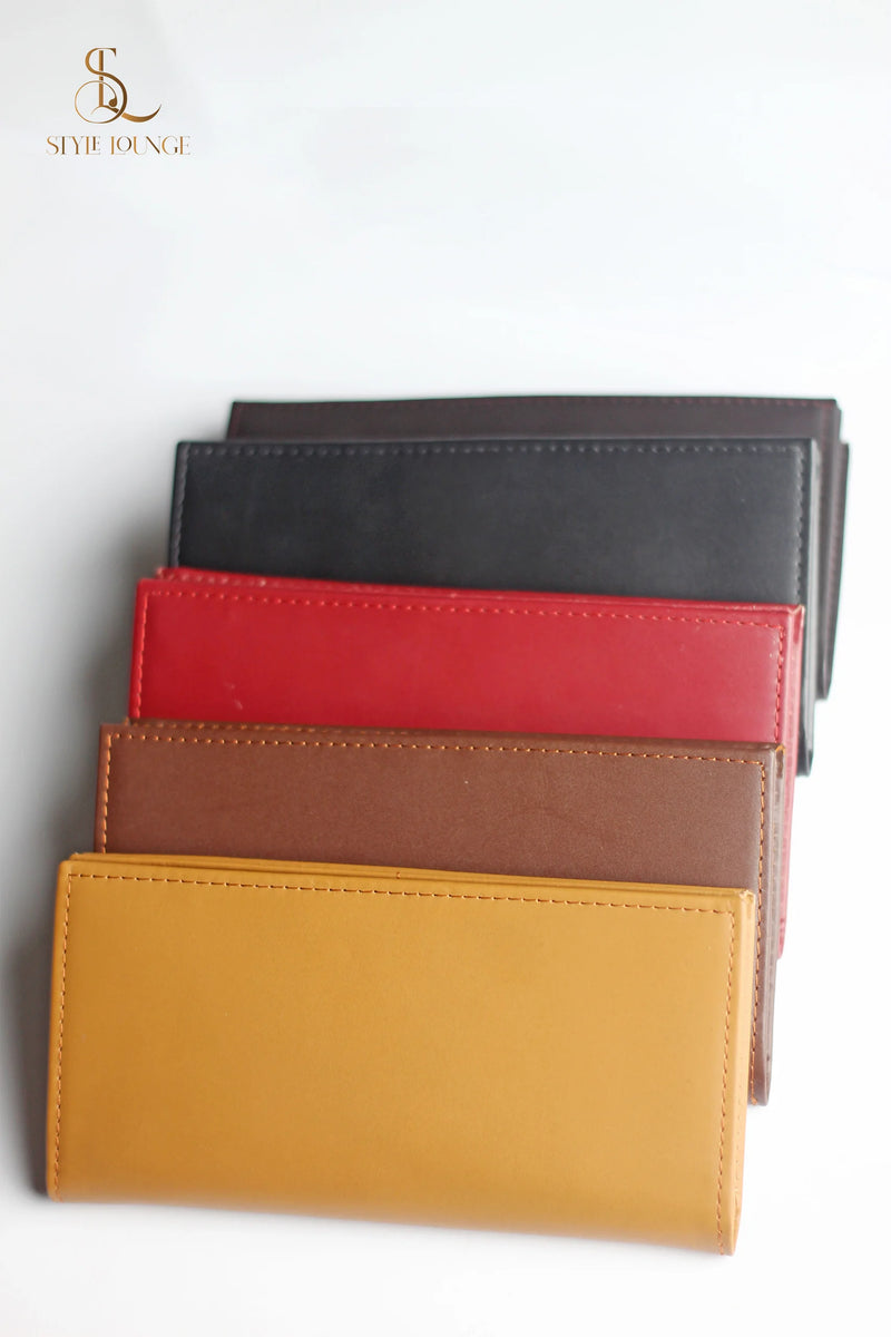 Handcrafted Long Wallet/Clutch In Pure Leather With 1 Year Guarantee