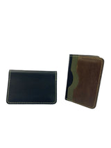 Dual-Tone Vintage Leather Wallet (Handmade)