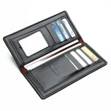 Versatile Long Premium PU Leather Wallet - Soft, Stylish, Smart